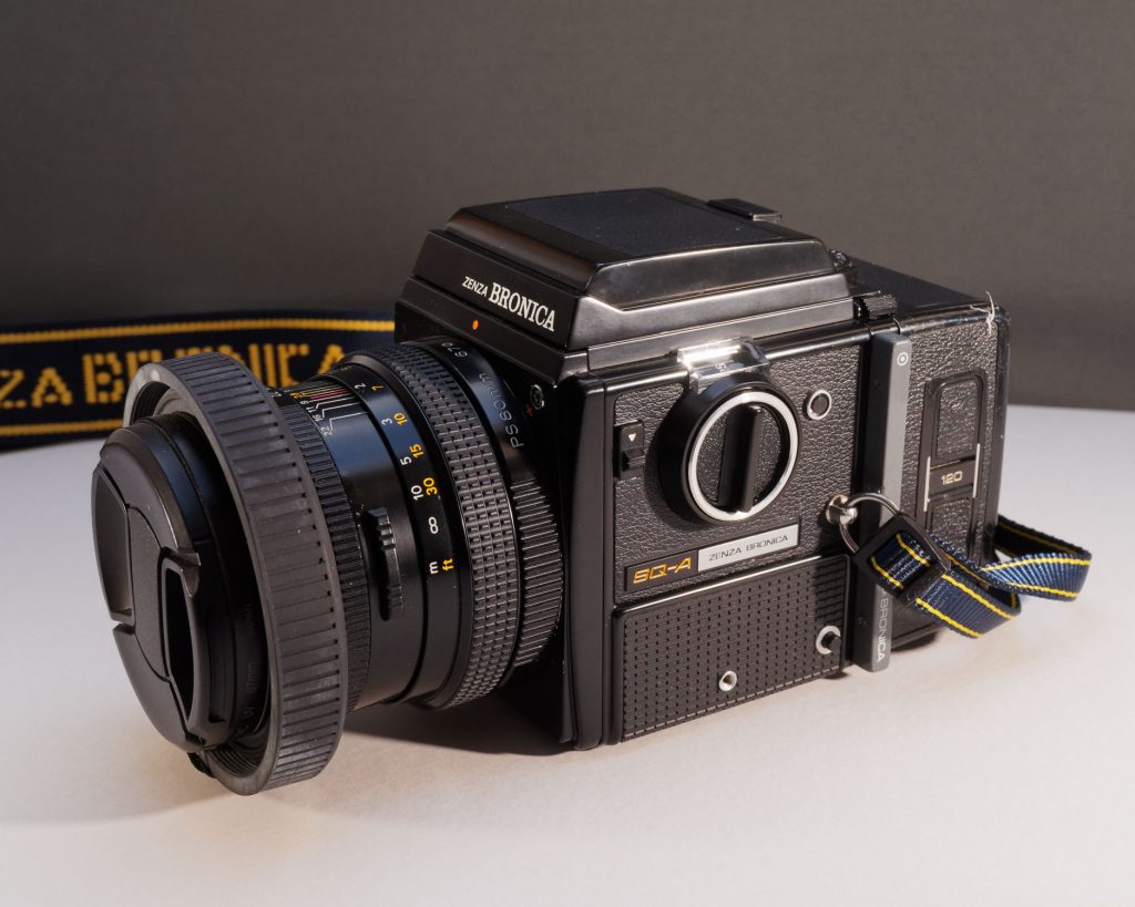 Zenza Bronica SQA with PS80mm lens a camera capable of producing stunning photographs
