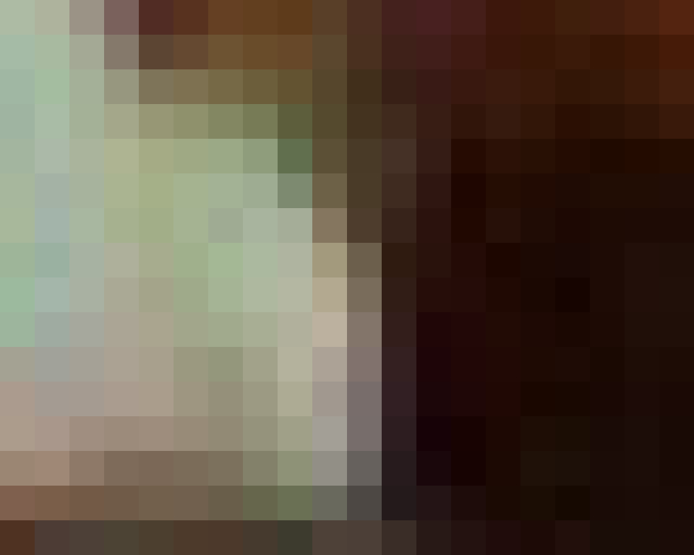 Image showing a close up of square pixels